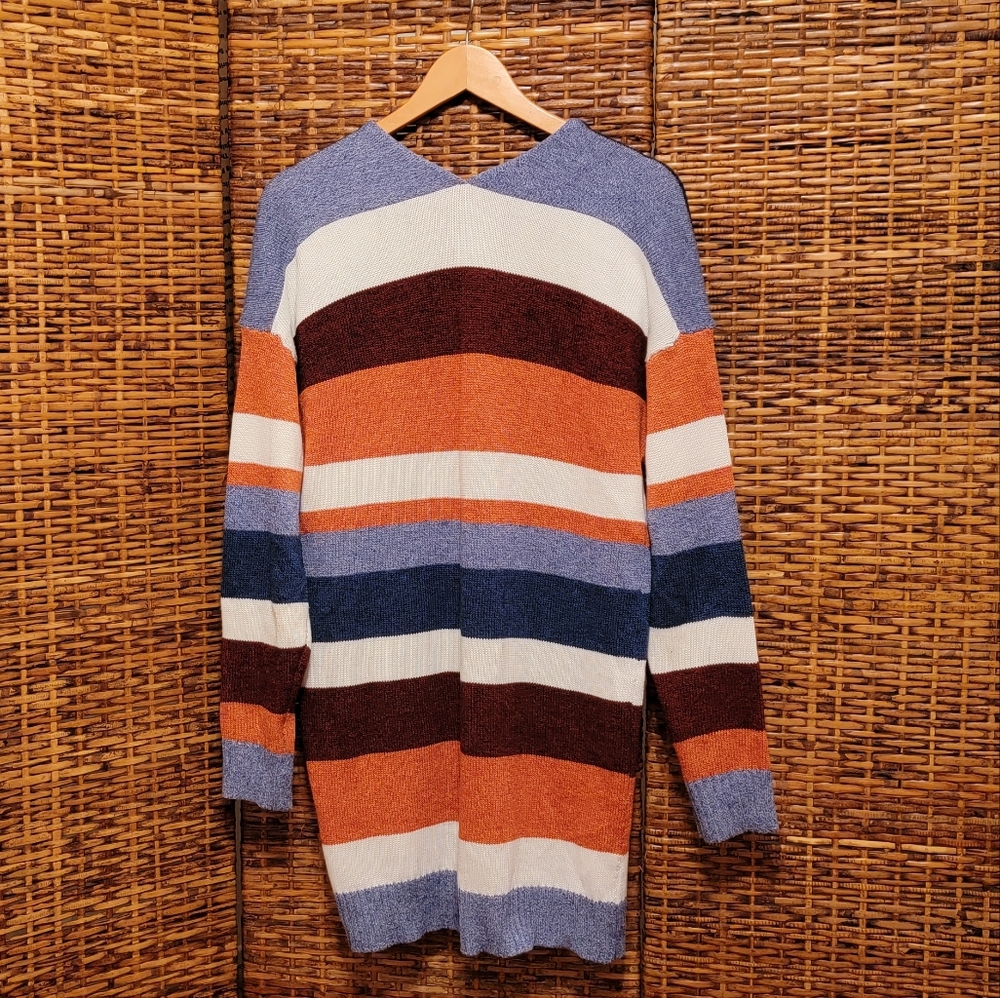 Bold Stripe Long Cardigan - Picture 3 of 3